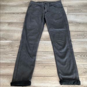 Men's Gray Levi Skinny Jeans